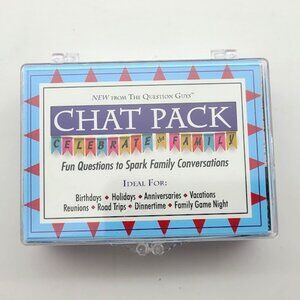 Chat Pack by Question Guys Fun Conversation Starters Celebrate the Family
